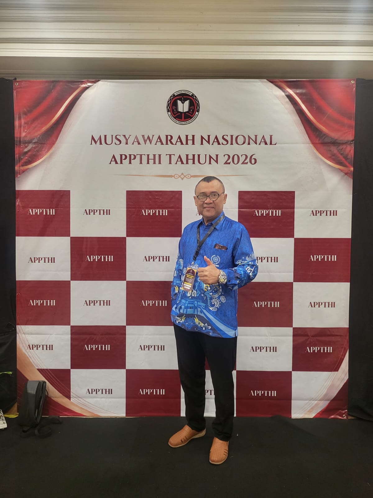 Dekan Fakultas Hukum UM Metro, Dr. Edi Ribut Harwanto, Hadiri Munas APPTHI dan Seminar Nasional 2026 di Jakarta