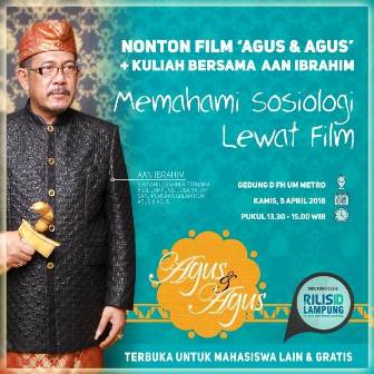 FH UM Metro Datangkan Desainer Kondang Lampung