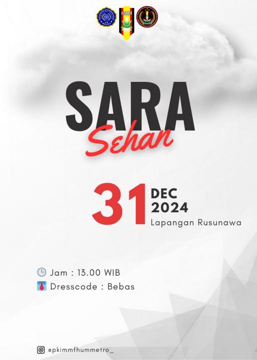 SARASehan: Ruang Refleksi dan Silaturahmi Akhir Tahun Bersama PK IMM FH UM Metro
